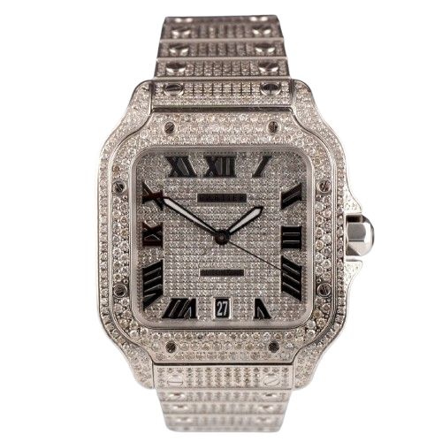 Cartier Santos de Cartier Iced